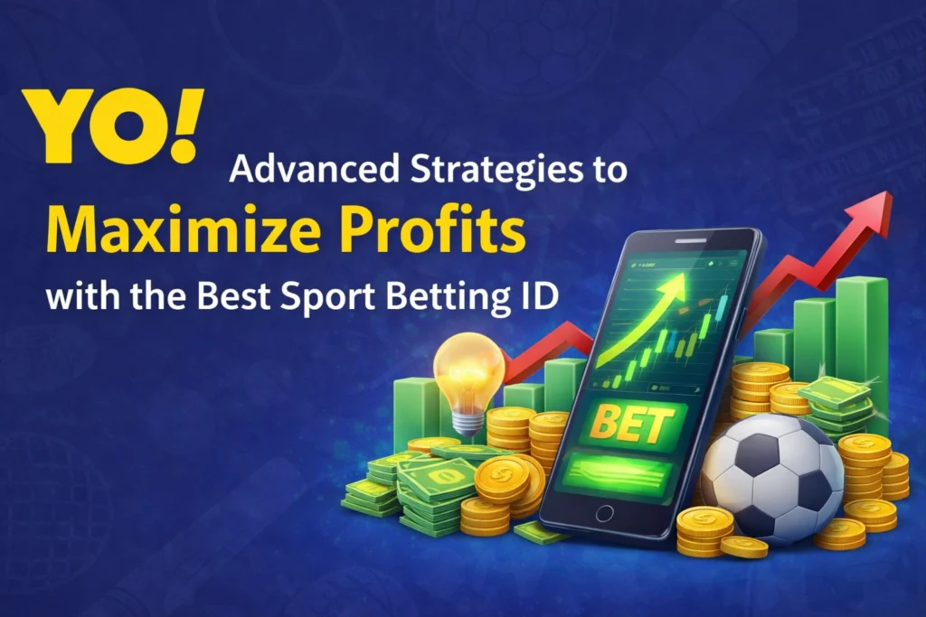 Advanced strategies to maximize profits with the Best Sport Betting ID with YO logo and sports betting banner