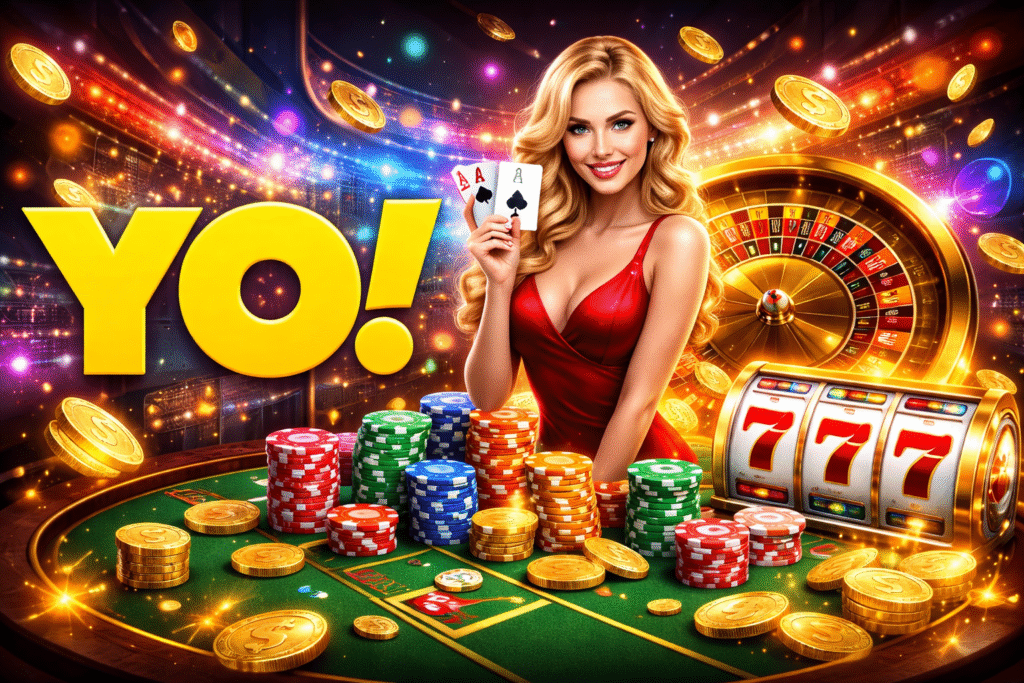 Casino Online Gambling Guide 2026 with YO logo banner