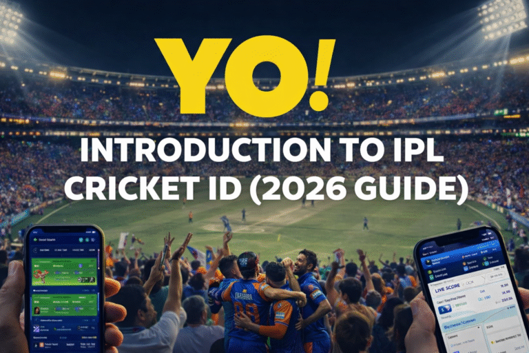 IPL Cricket ID 2026 dashboard with live match and fantasy cricket features