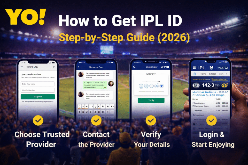 How to get IPL ID step by step 2026 with YO logo fast secure registration guide