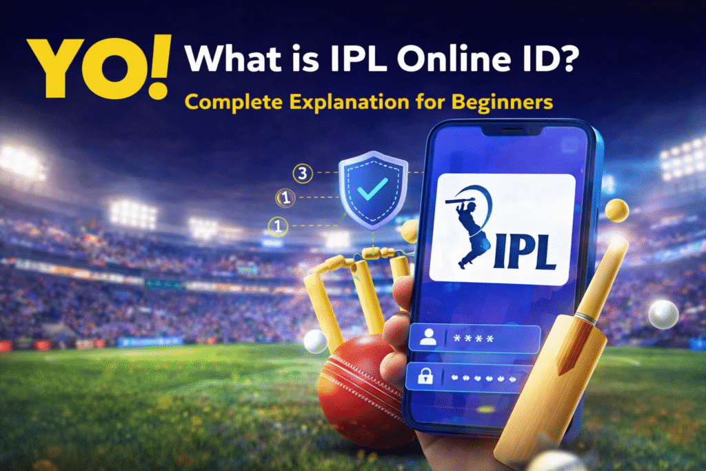 What is IPL Online ID 2026 with YO logo – learn how to get IPL Online ID fast and easy registration process