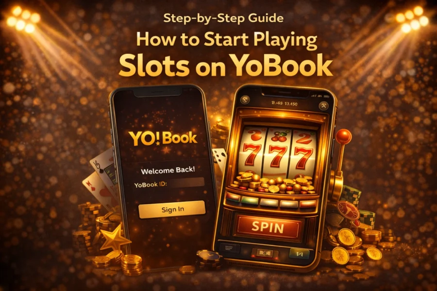 How to start playing slots on YoBook guide