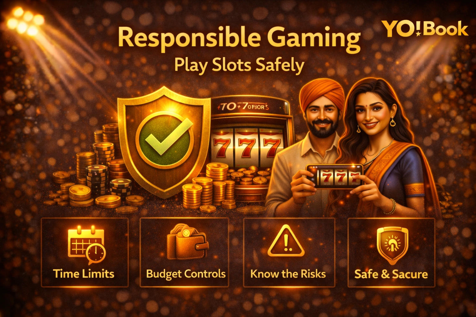 Responsible gaming play slots safely on YoBook Games